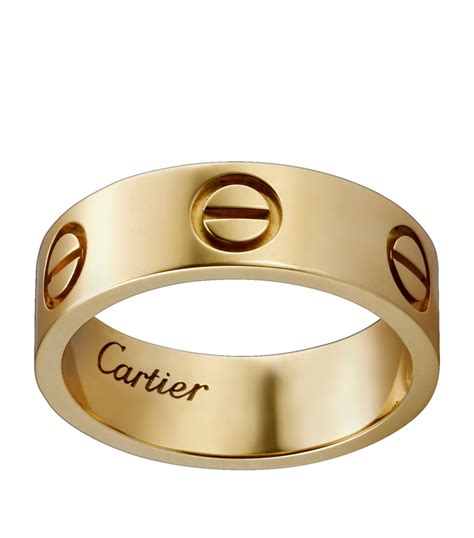 Cartier yellow gold rings